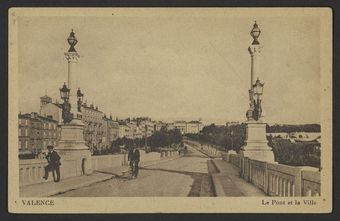 Valence - Le Pont et la ville