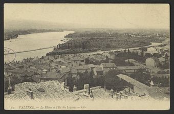 Valence - Le Rhône et l'Ile des Lapins