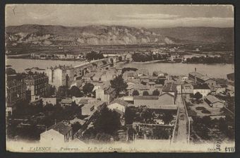 Valence - Panorama - Le Pont et Crussol