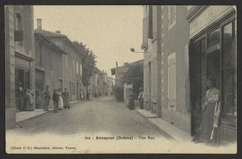 Anneyron (Drôme) - Une Rue