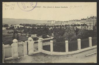 Valence - Parc Jouvet et Avenue Gambetta