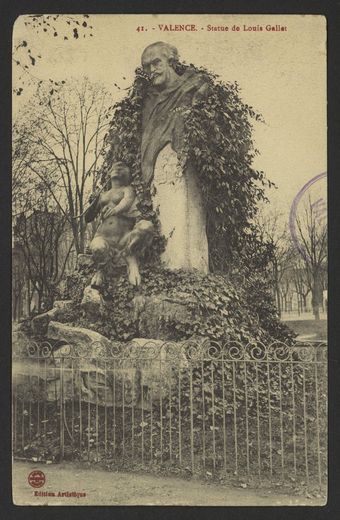 Valence - Statue de Louis Gallet