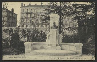 Valence - Le buste Jouvet au Parc