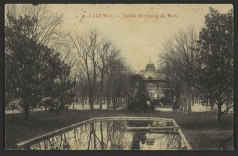 Valence. - Jardin du champ de Mars