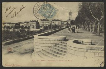 Valence - Terrasse du Champs de Mars