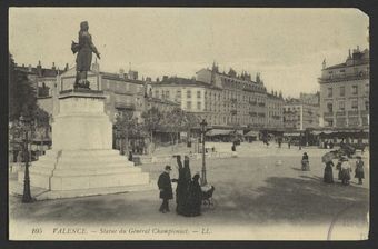 Valence - Statue du Général Championnet