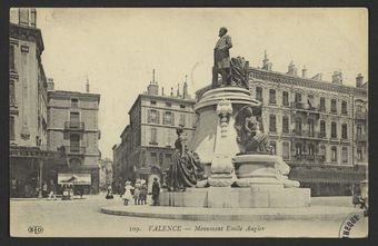 Valence - Monument Émile Augier