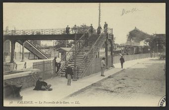 Valence - La Passerelle de la Gare