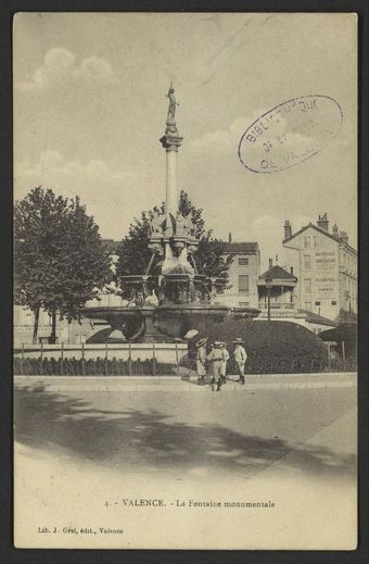 Valence - La Fontaine monumentale
