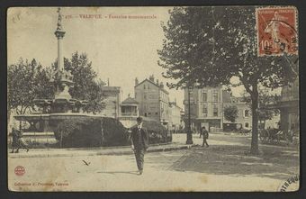 Valence - Fontaine monumentale