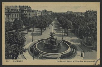 Boulevard Bancel et Fontaine Monumentale