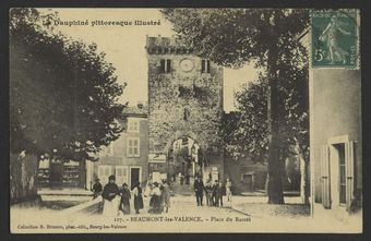 Beaumont-les-Valence. - Place du Rasset