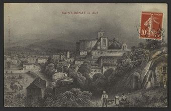 Saint-Donat en 1815