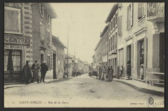 Saint-Sorlin - Rue de la Gare