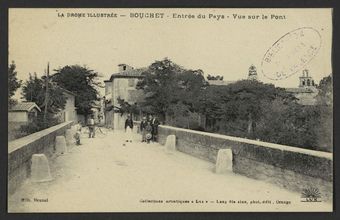 Bouchet - Entrée du Pays - Vue sur le Pont