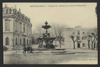 Montélimar - Palais de justice et la sous préfecture