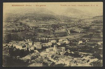 Bourdeaux (Drôme) - Vue générale