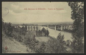 Environs de Romans - Viaduc de Vernaison