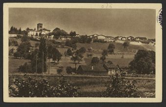 Le Grand-Serre (Drôme)  - Vue générale, côté sud