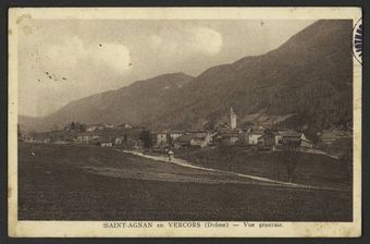 Saint-Agnan en Vercors (Drôme) - Vue générale