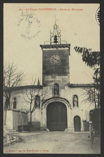 La Trappe d'Aiguebelle - Entrée du Monastère