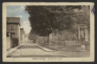 Loriol (Drôme) - Avenue de la Gare