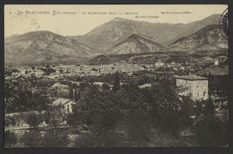 Le Martouret, Die (Drôme). - Le Martouret dans la verdure