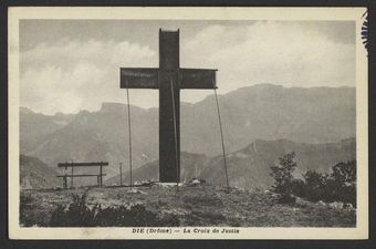 Die (Drôme) - La Croix de Justin
