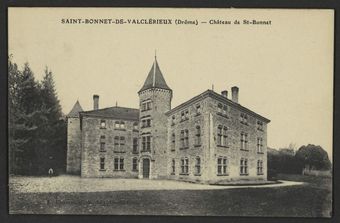 Saint-Bonnet-de-Valclérieux (Drôme) - Château de St-Bonnet