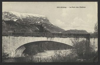 Die (Drôme) - Le Pont des Chaînes