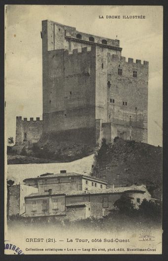 Crest - La Tour, côté Sud-Ouest