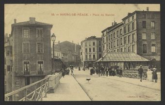 Bourg-de-Péage. - Place du Marché