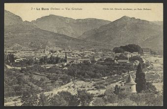 Le Buis (Drôme) - Vue générale