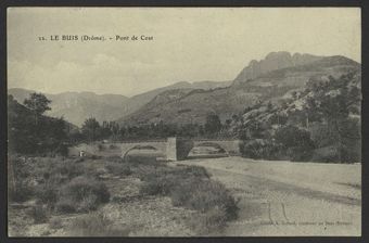 Le Buis (Drôme) - Pont de Cost