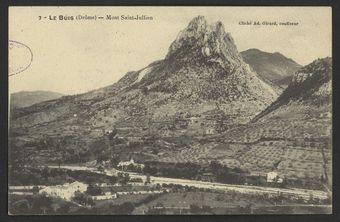 Le Buis (Drôme) - Mont Saint-Jullien