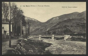 Le Buis (Drôme) - Pont sur l'Ouvèze