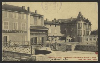 Chabeuil (Drôme). - Le Faubourg - Façade sur la Rivière La Véore