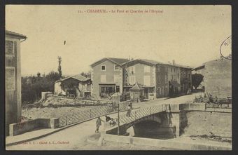 Chabeuil - Le Pont et Quartier de l'Hôpital