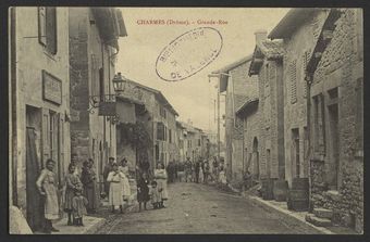 Charmes (Drôme). - Grande-Rue