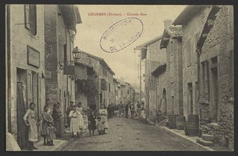 Charmes (Drôme). - Grande-Rue