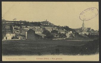 Clérieux (Drôme). - Vue générale