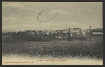 Cliouscat (Drôme). - Vue générale