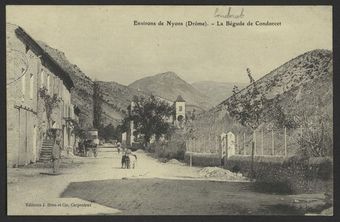 Environs de Nyons (Drôme). - La Bégude de Condorcet