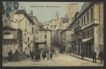 Crest (Drôme) - Rue du Pont