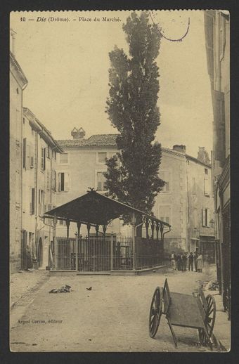 Die (Drôme). - Place du Marché