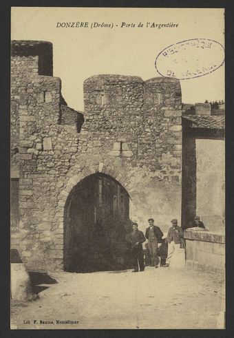 Donzère (Drôme) - Porte de l'Argentière