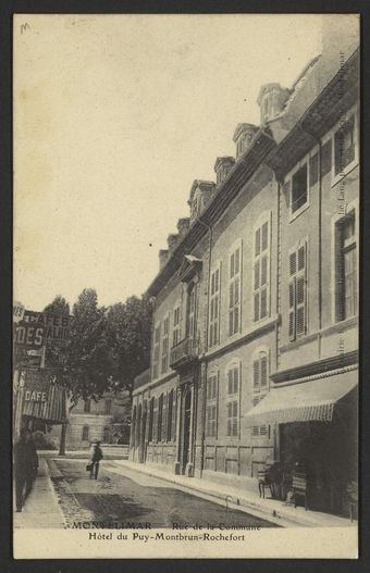Montélimar - Rue de la Commune - Hôtel du Puy-Montbrun