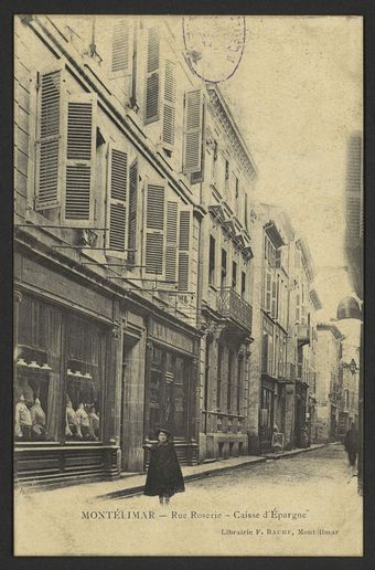 Montélimar - Rue Roserie - Caisse d'Epargne