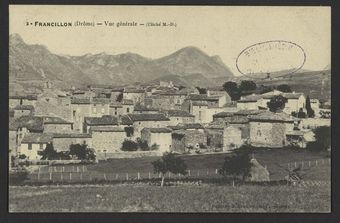 Francillon (Drôme) - Vue générale