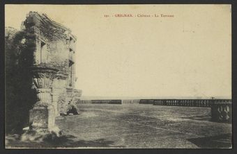 Grignan. - Château - La Terrasse